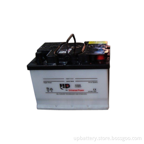 646 12V 60ah Dry Charged Automotive Starter Batteries